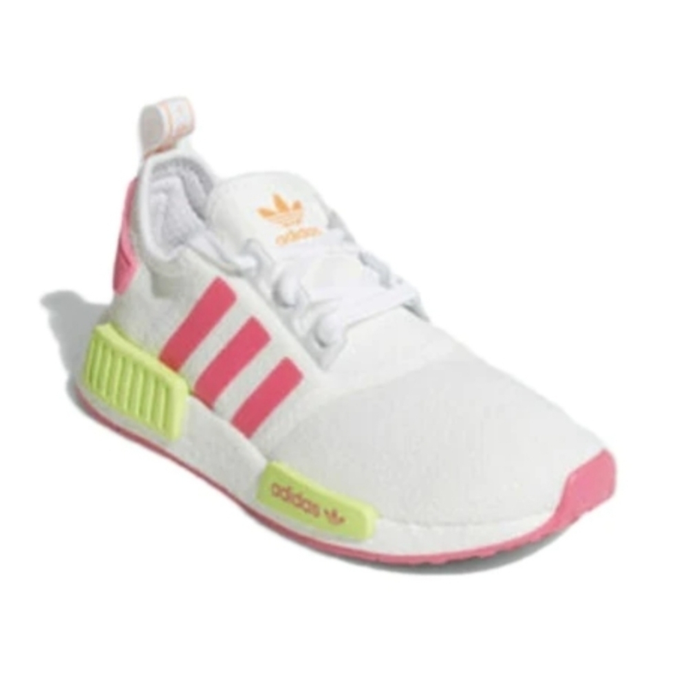 Adidas Womens Boost NMD R1 Solar Athletic Running Pink Sneakers shoes sz 6.5